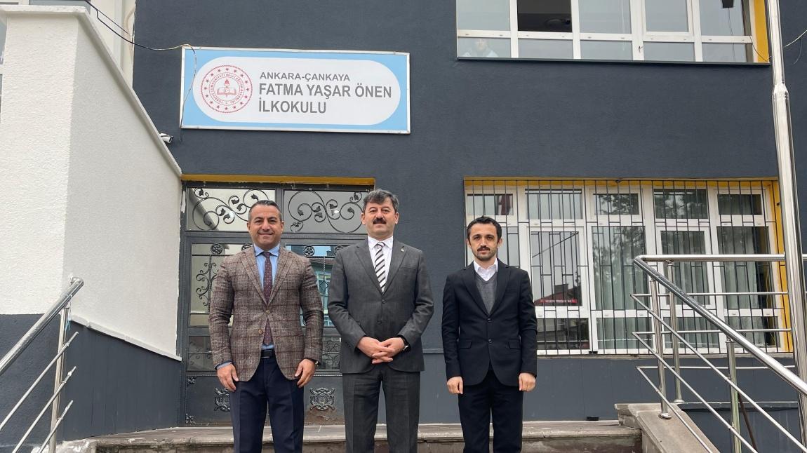 Çankaya İlçe Milli Eğitim Müdürü Ayhan IŞIK'ın Okulumuzu Ziyareti.